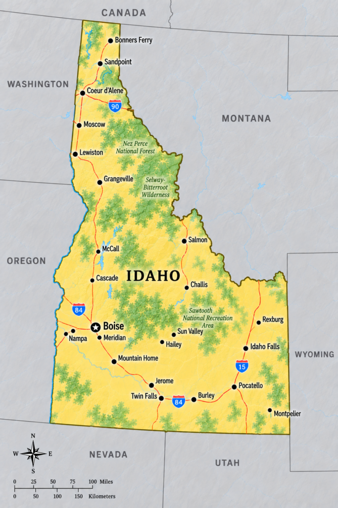 Idaho Site Laws